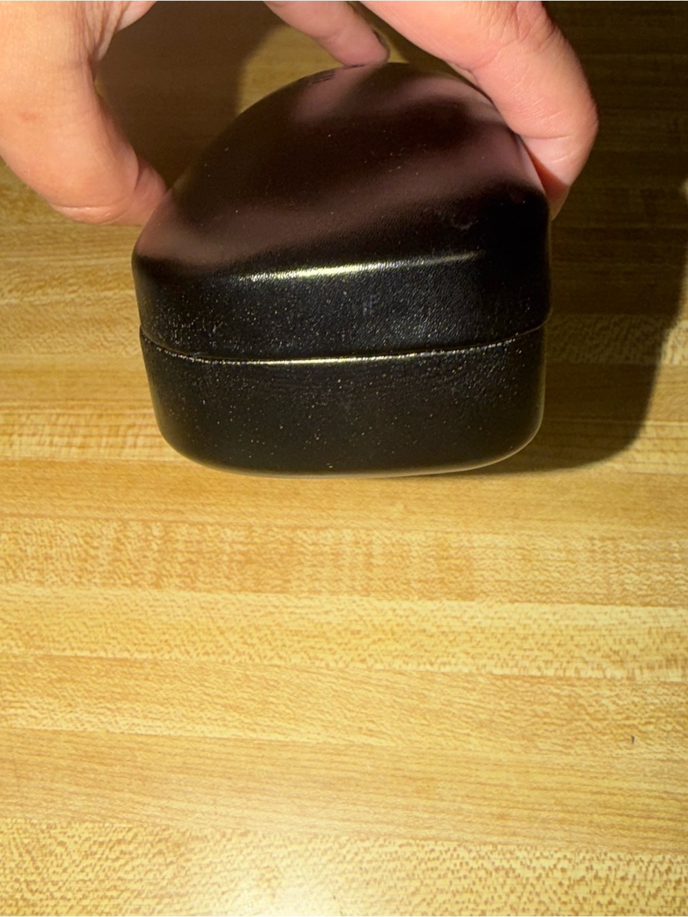 Coach Black Hard leather clamshell Sunglasses/glasses Case with Logo - Picture 7 of 7